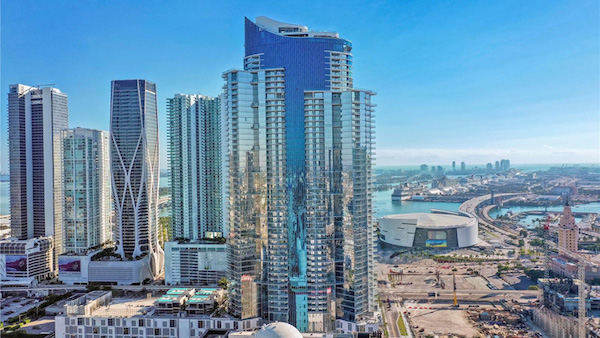 Miami skyline — Manzanos Wines USA headquarters