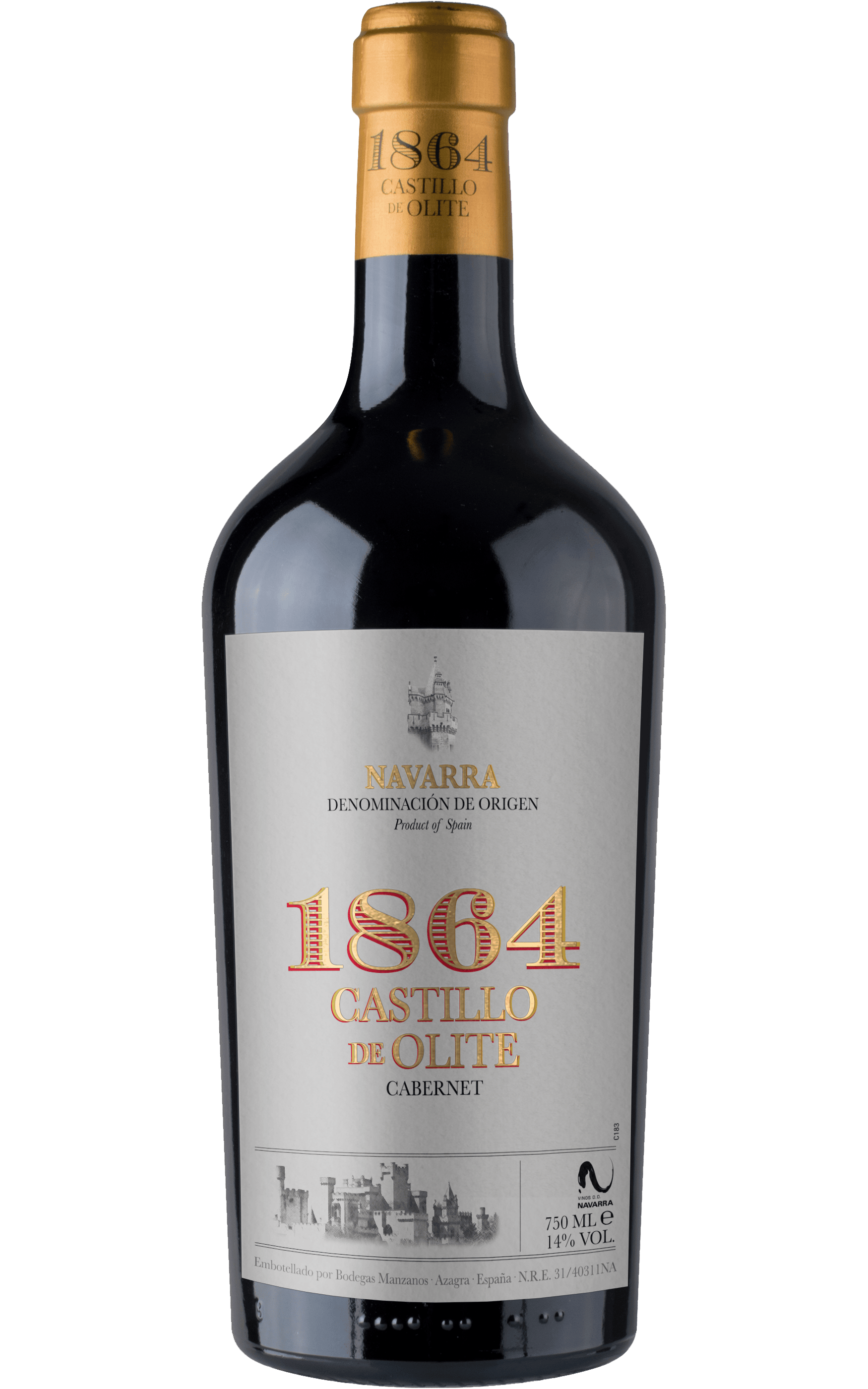 1864 Castillo de Olite Cabernet Sauvignon — DO Navarra