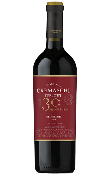 Cremaschi Furlotti Red Blend bottle — Chile