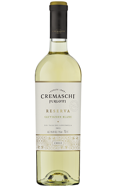 Cremaschi Furlotti Sauvignon Blanc bottle — Chile