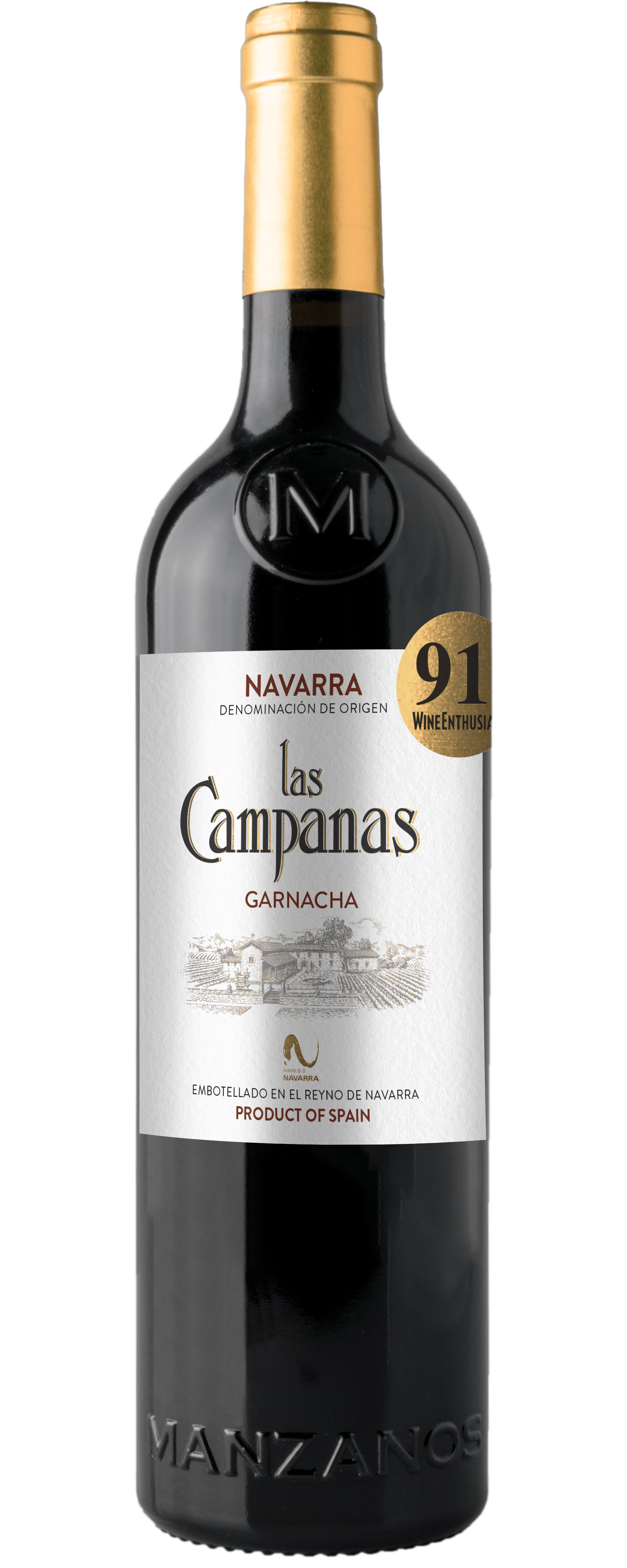Las Campanas Garnacha bottle — DO Navarra