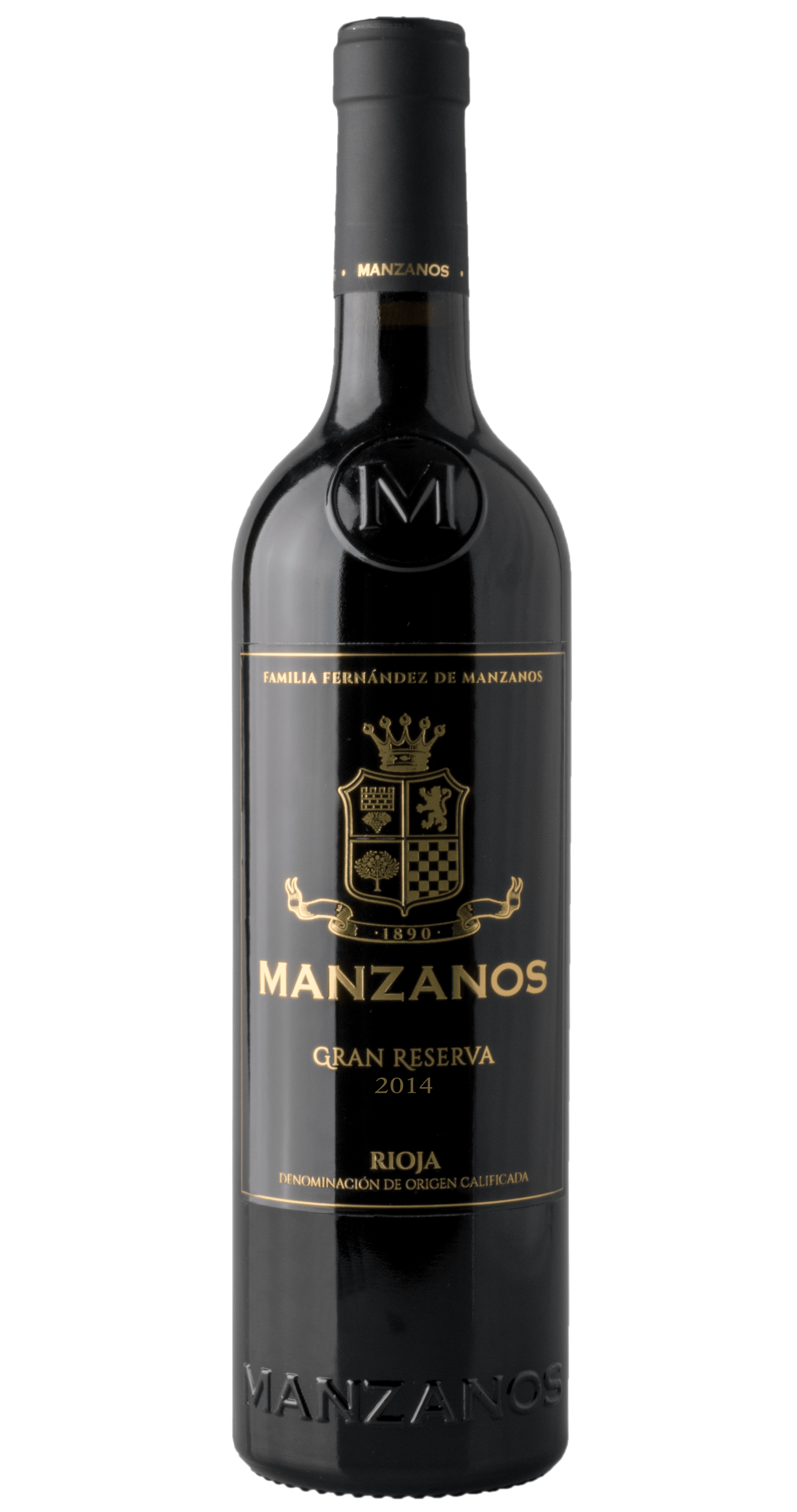 Manzanos Gran Reserva bottle — DOCa Rioja