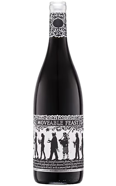 Bruce Jack Moveable Feast Red Blend bottle — South Africa